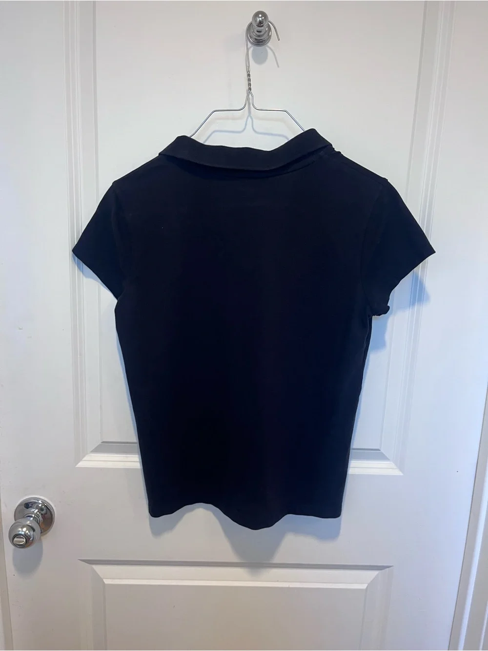 Old Navy Black Uniform Polo